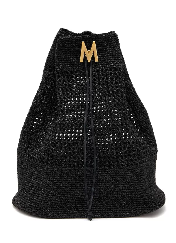 Backpacks>MIZELE Safari Crocheted Lurex Backpack