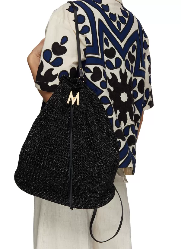 Backpacks>MIZELE Safari Crocheted Lurex Backpack