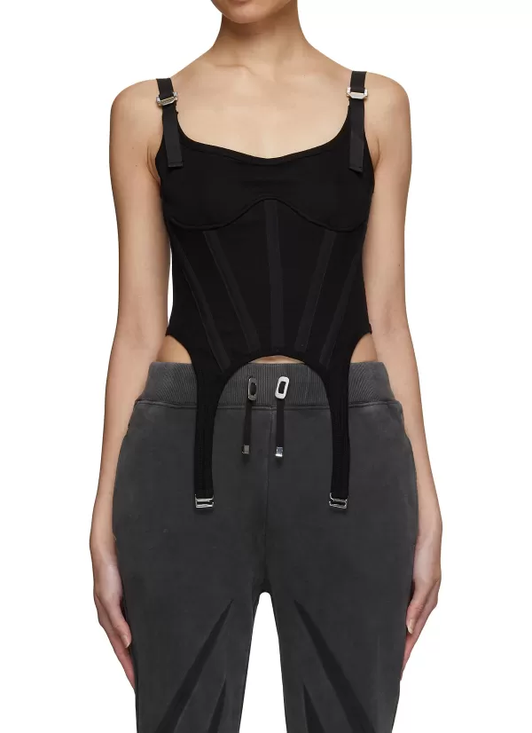 Tops>DION LEE Saftey Slider Rib Corset