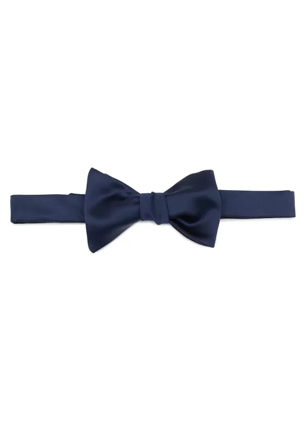 Ties>BRUNELLO CUCINELLI Satin Bow Tie