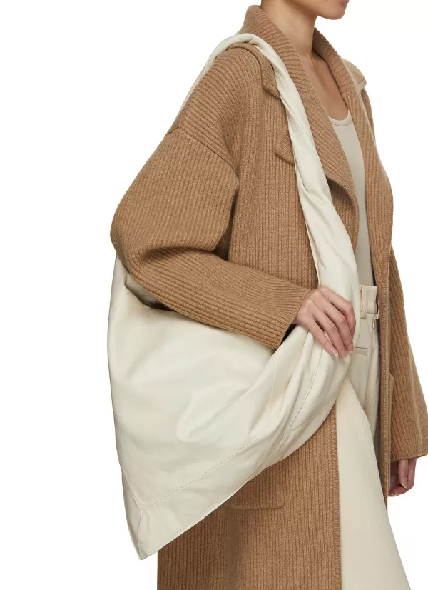 Crossbody>LEMAIRE Scarf Leather Shoulder Bag