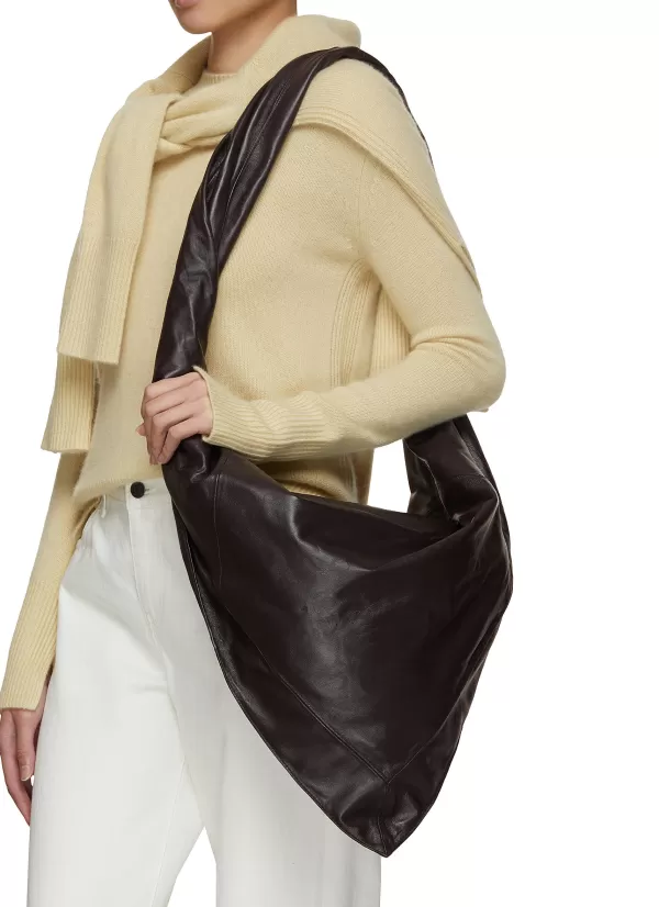 Crossbody>LEMAIRE Scarf Leather Shoulder Bag