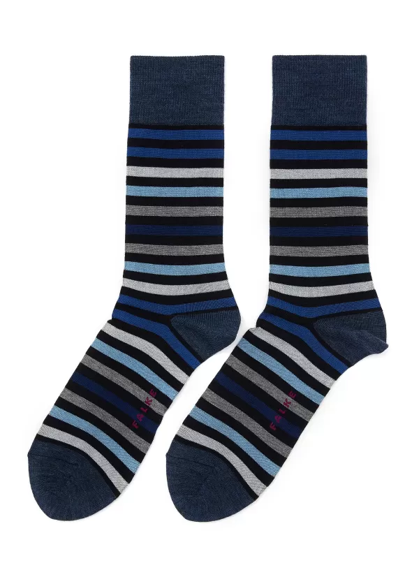 Socks>FALKE Sensitive Mapped Crew Socks