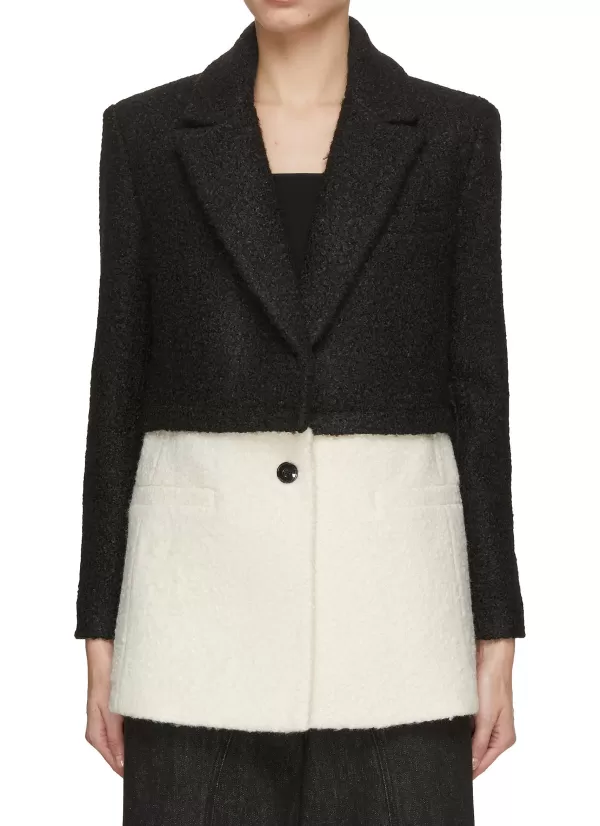 Coats>ALICE & OLIVIA Shan Faux Fur Blazer