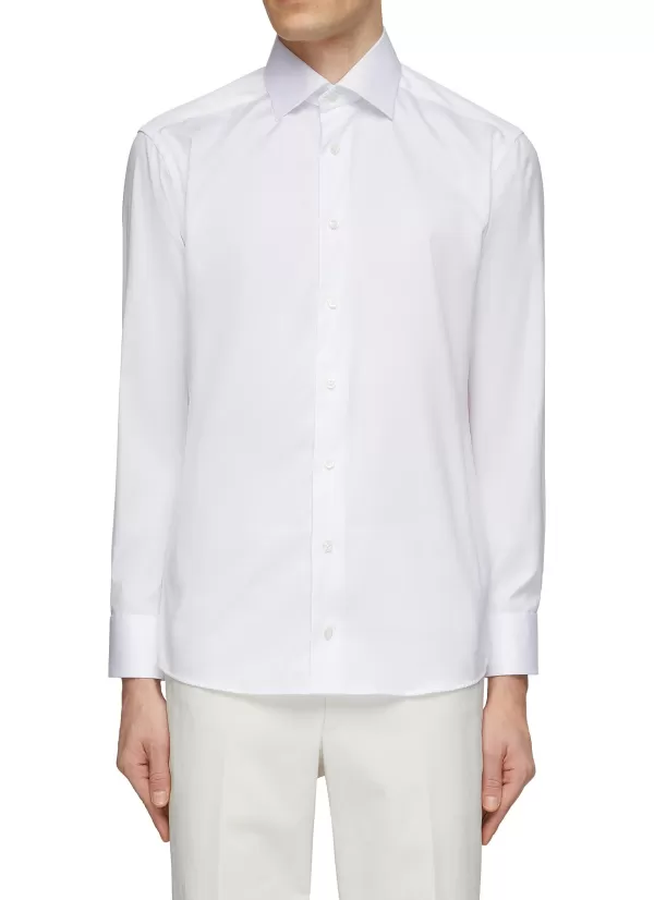 Shirts>ETON Signature Twill Cotton Shirt