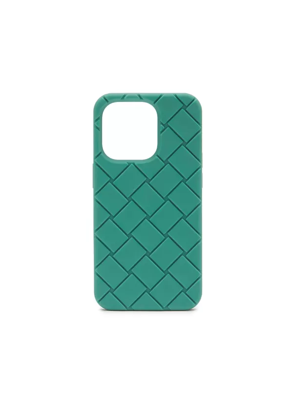 Tech Accessories>BOTTEGA VENETA Silicon Iphone 14 Pro Case