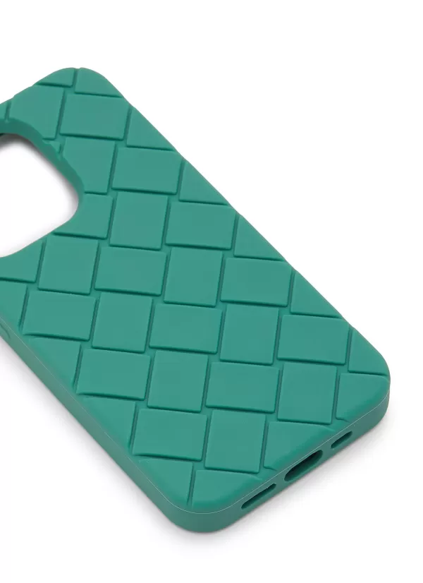 Tech Accessories>BOTTEGA VENETA Silicon Iphone 14 Pro Case