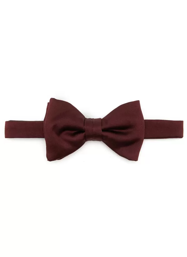 Ties>STEFANOBIGI MILANO Silk Satin Jacquard Bow Tie