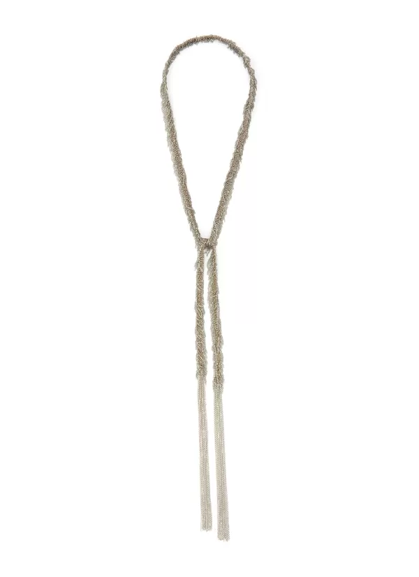 Fashion Jewellery>MARIE LAURE CHAMOREL Silver Toned Metal Necklace