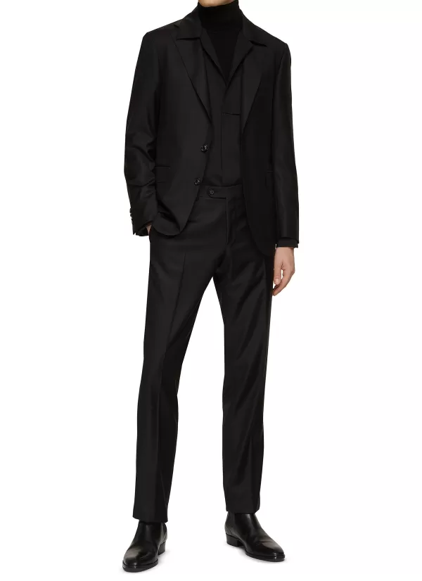 Suits>CANALI Single Breasted Notch Lapel Suit