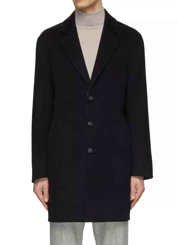 Coats>EQUIL Single Breasted Overcoat