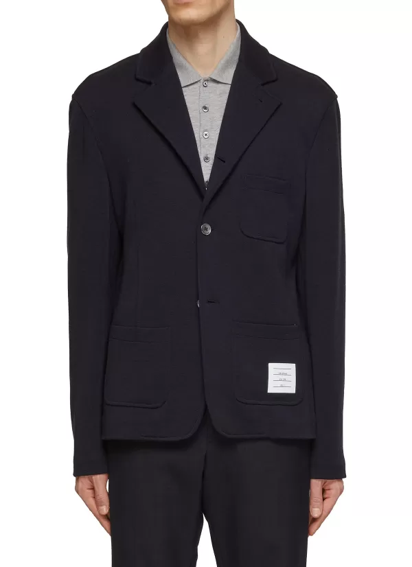 Suits>THOM BROWNE Single Breasted Sports Jacket