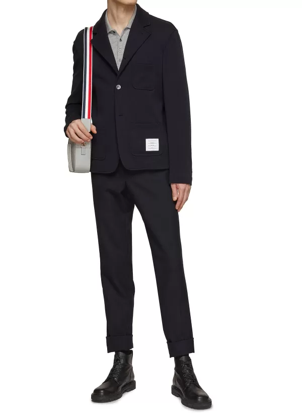 Suits>THOM BROWNE Single Breasted Sports Jacket