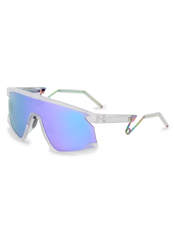 Eyewear>OAKLEY Single Lens Bio-Matter Geometric Sunglasses