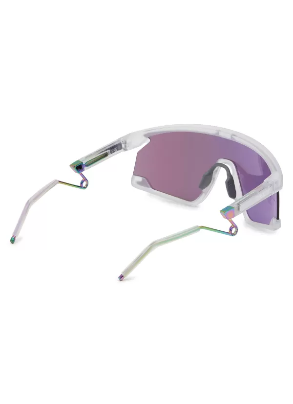 Eyewear>OAKLEY Single Lens Bio-Matter Geometric Sunglasses