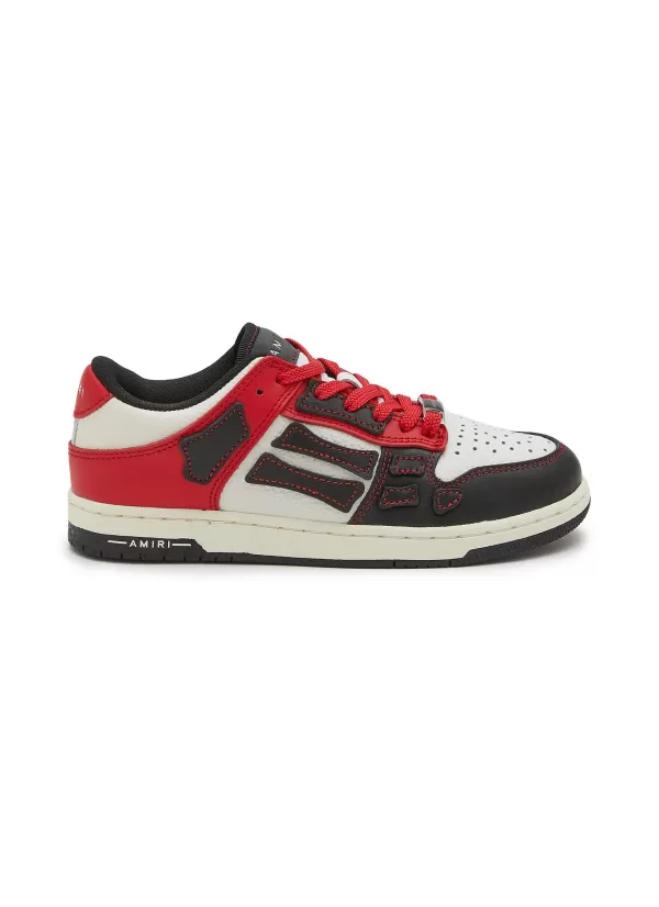 Shoes>AMIRI Skeltop Kids Leather Sneakers