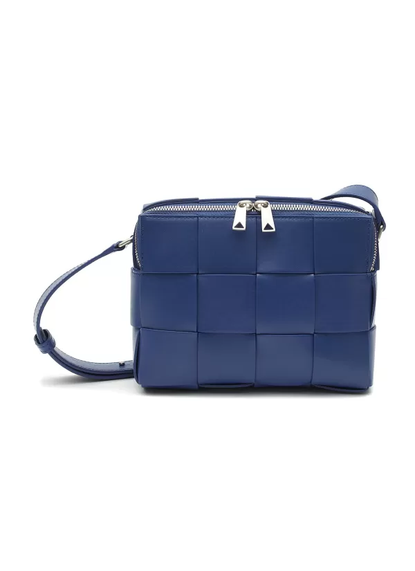 Crossbody>BOTTEGA VENETA Small 'Casette' Woven Leather Camera Bag