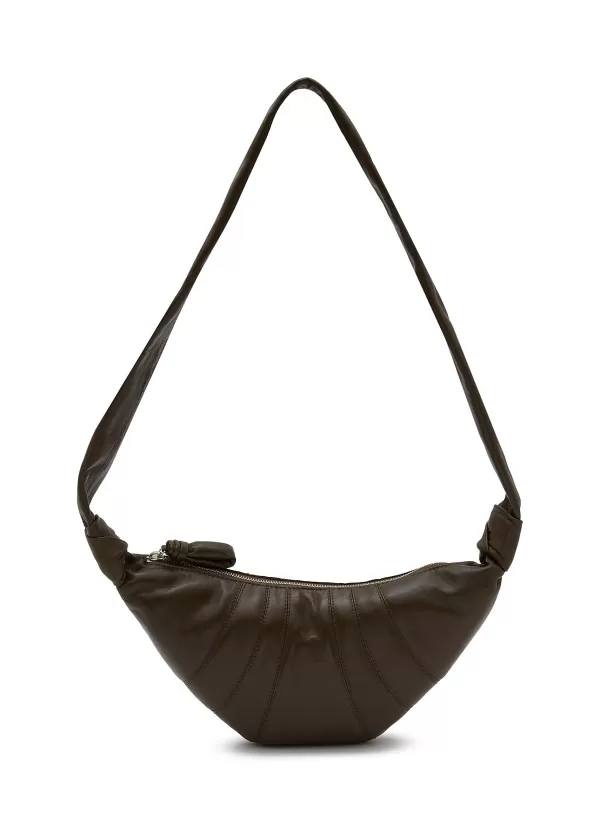 Crossbody>LEMAIRE Small Croissant Leather Crossbody Bag