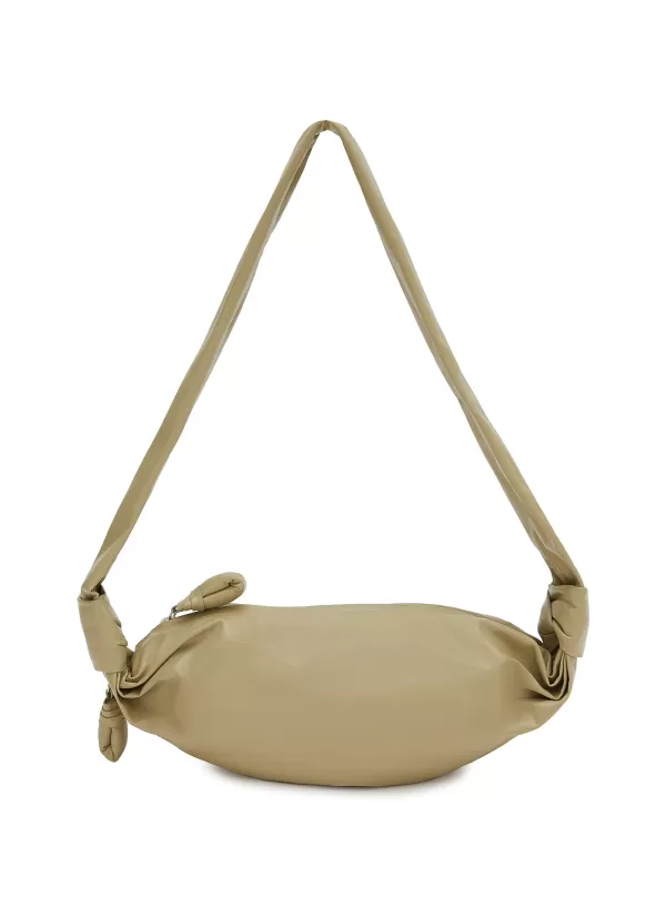 Crossbody>LEMAIRE Small Croissant Leather Crossbody Bag