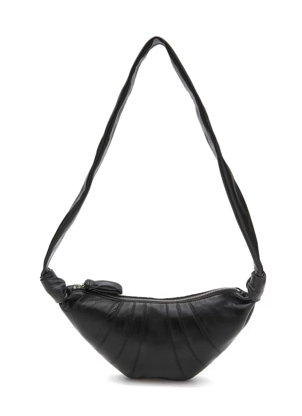 Crossbody>LEMAIRE Small Croissant Leather Crossbody Bag