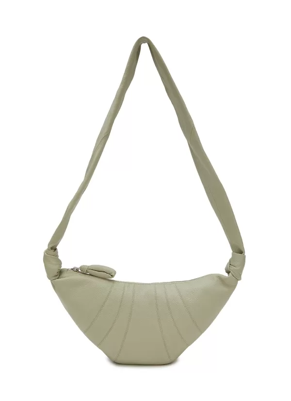 Crossbody>LEMAIRE Small Croissant Leather Crossbody Bag