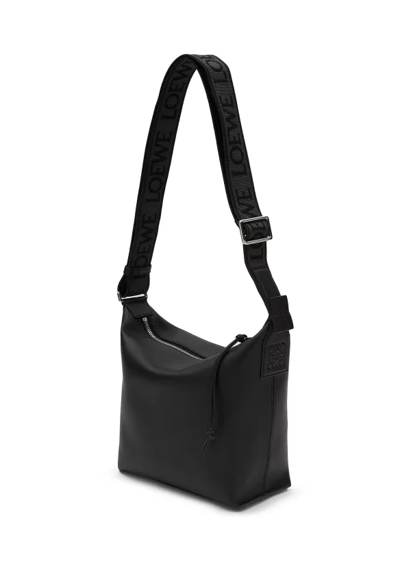 Tote Bags>LOEWE Small Cubi Leather Crossbody Bag