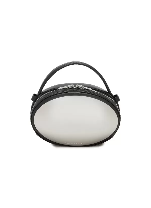 Crossbody>ALEXANDER WANG Small Dome Patent Leather Crossbody Bag