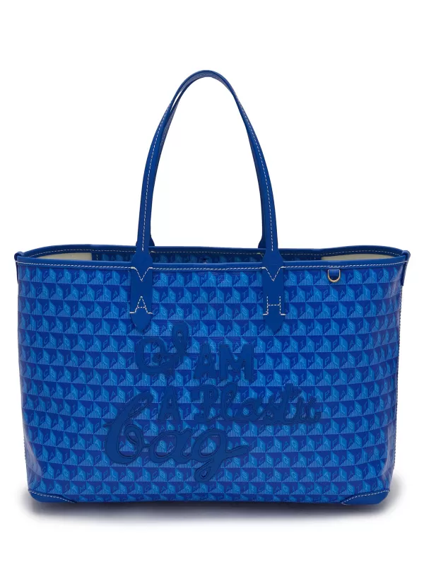 Small Leather Goods>ANYA HINDMARCH Small I Am A Plastic Bag Recycled Canvas Tote Bag