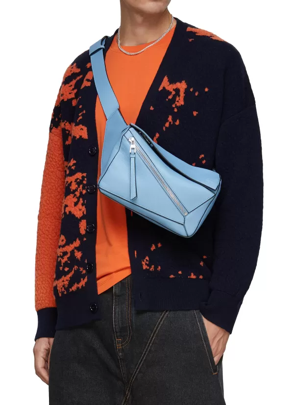 Crossbody>LOEWE Small 'Puzzle' Leather Bumbag