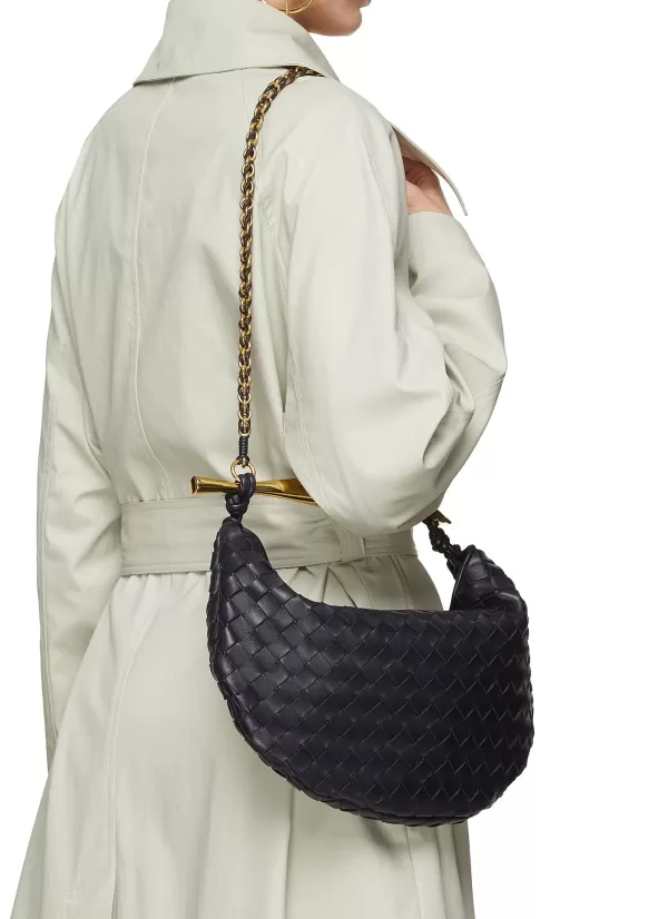 Crossbody>BOTTEGA VENETA Small Sardine Intrecciato Leather Bag