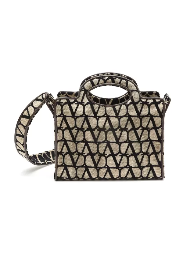 Tote Bags>VALENTINO Small 'Toile Iconographe' Monogram Tote Bag