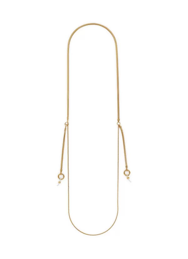 Eyewear>FOR ART's SAKE Snake 18K Gold Plated Eyewear Chain