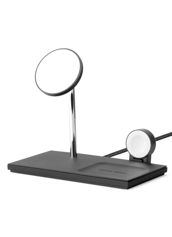 Tech Accessories>NATIVE UNION Snap 3-In-1 Magnetic Wireless Charger — Black