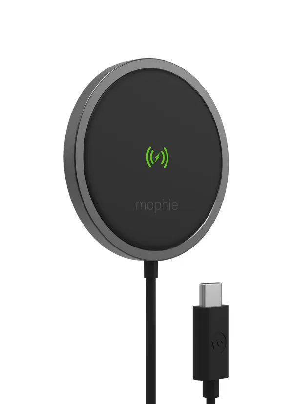 Tech Accessories>MOPHIE Snap+ Wireless Charging Pad — Black