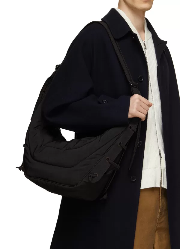 Crossbody>LEMAIRE Soft Game Medium Canvas Shoulder Bag