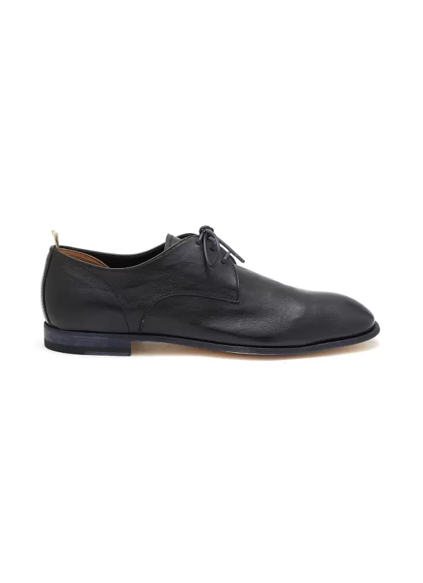 Formal Shoes>OFFICINE CREATIVE Solitude 002 6-Eyelet Leather Derby Shoes