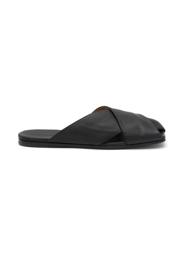 Sandals>MARSÈLL Spatola Sandalo Leather Slides