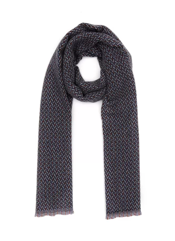 Scarves & Wraps>JOHNSTONS OF ELGIN Speckled Cashmere Scarf