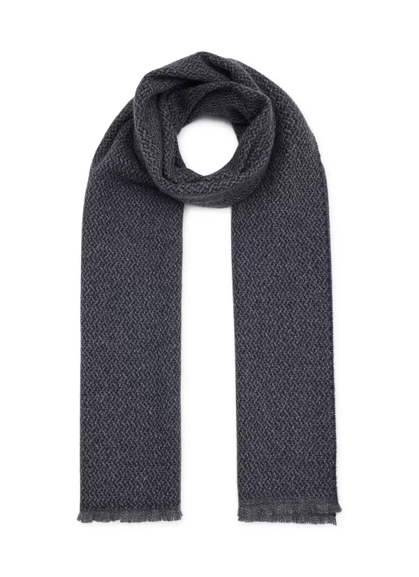 Scarves>JOHNSTONS OF ELGIN Speckled Cashmere Scarf