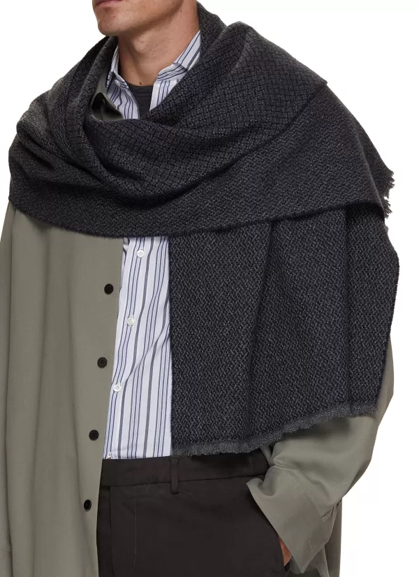 Scarves>JOHNSTONS OF ELGIN Speckled Cashmere Scarf