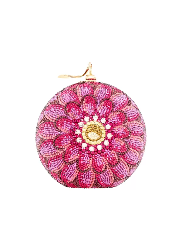 Clutch Bags>JUDITH LEIBER Sphere Petals Clutch