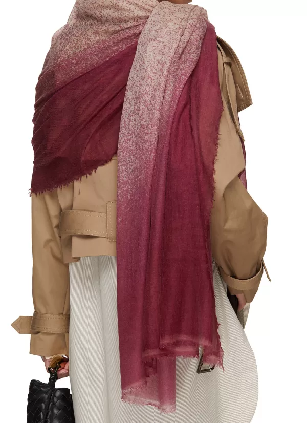 Scarves & Wraps>JOVENS Spray Dye Cashmere Shawl