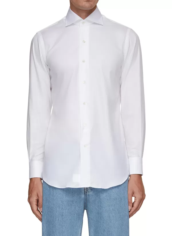 Shirts>TOMORROWLAND Spread Collar Dress Shirt