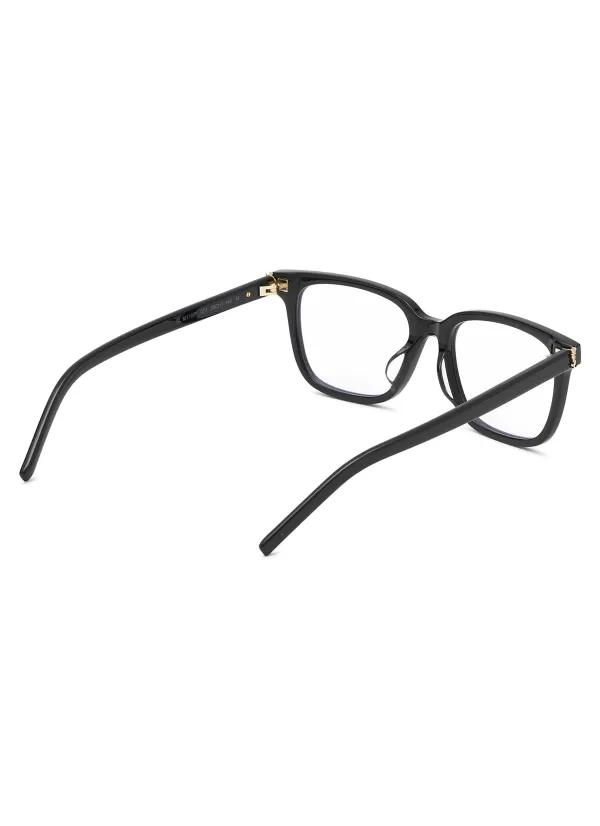 Eyewear>SAINT LAURENT Square Frame Acetate Optical Glasses