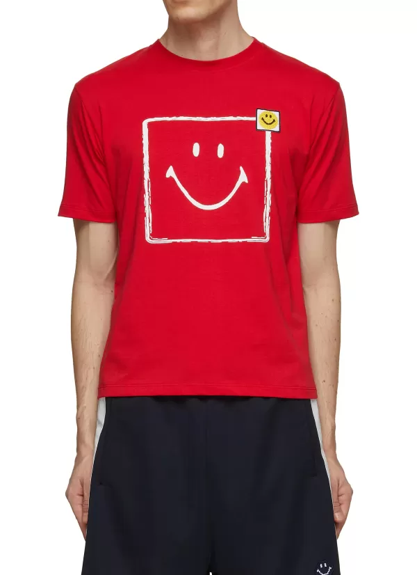 T-Shirts>JOSHUA’S Square Smiley Face T-Shirt