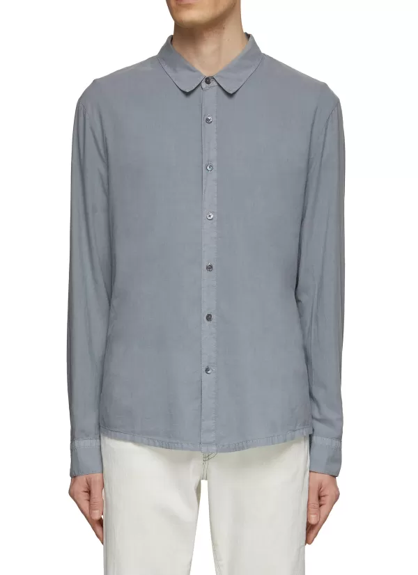 Shirts>JAMES PERSE Standard Cotton Shirt