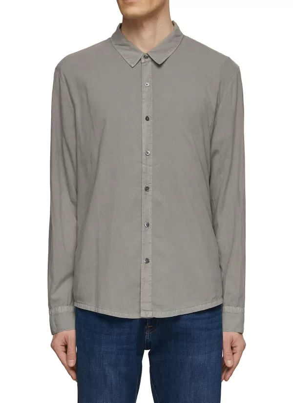 Shirts>JAMES PERSE Standard Cotton Shirt