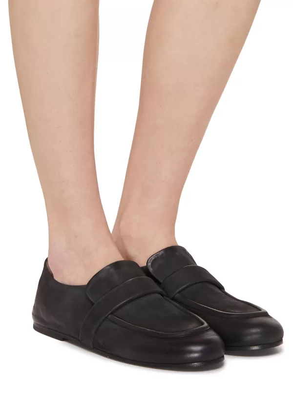 Flats>MARSÈLL Steccoblocco Leather Loafers