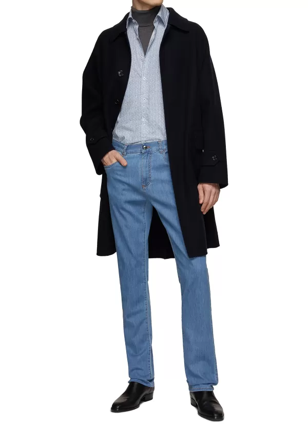 Pants>CANALI Straight Leg Jeans