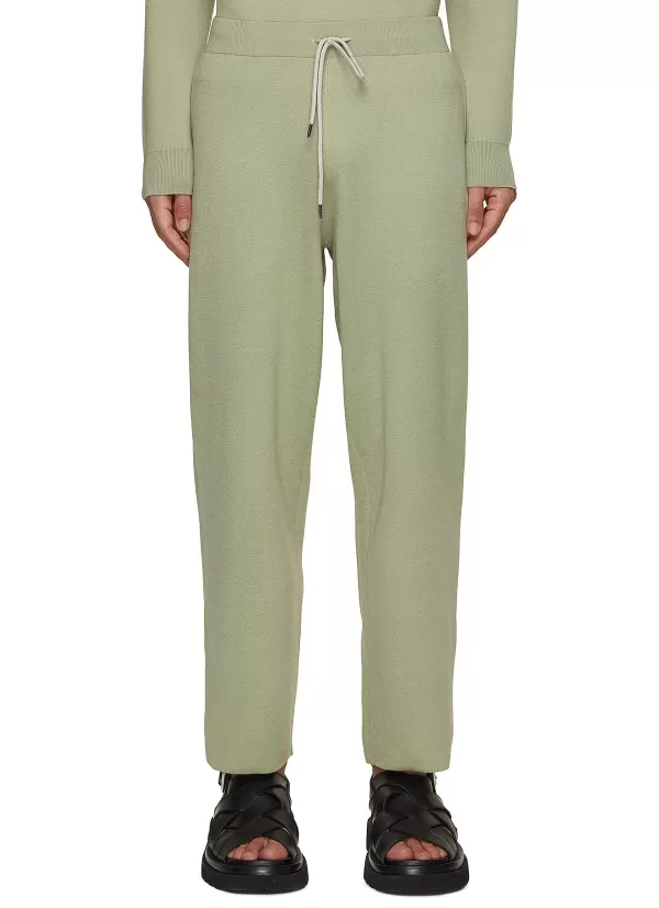 Pants>ATTACHMENT Straight Leg Knit Lounge Pants